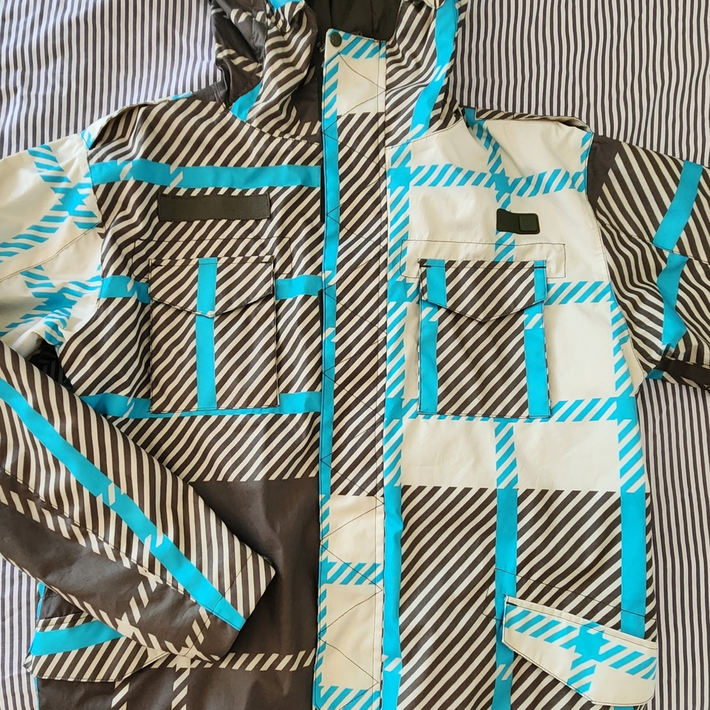 DC Ski & Snowboard Jacket Brown Cream